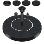 Solar Water Fountain Pool Outdoor Bird Bath Solar Powered Fountain Floating Water, 13cm, 16cm
