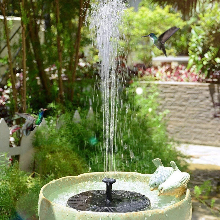 Solar Water Fountain Pool Outdoor Bird Bath Solar Powered Fountain Floating Water, 13cm, 16cm