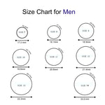 SiR053 V Shaped Grooved Edge Silicone Ring Outdoor Sports Couple Ring, No.13, No.14