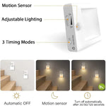 NL2101 Motion Sensor LED Night Light AC Plug Dimming Sleep Lights,Spec:, NL2101 Warm EU Plug, NL2101 Warm and White EU Plug, NL2101 Warm US Plug, NL2101 Warm and White US Plug, NL2101 Warm UK Plug, NL2101 Warm and White UK Plug