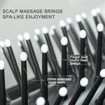 2 in 1 Massage Air Cushion Comb Mirror Integrated Comb Portable Folding Comb, Comb Mirror