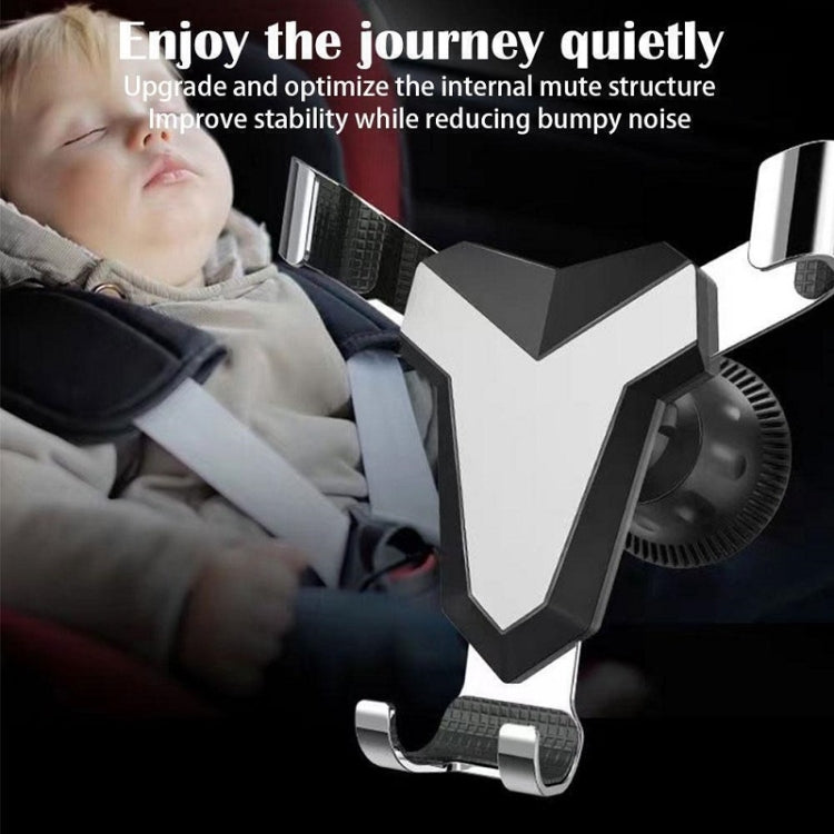 Gravity Navigation Car Air Outlet Triangular Mobile Phone Holder