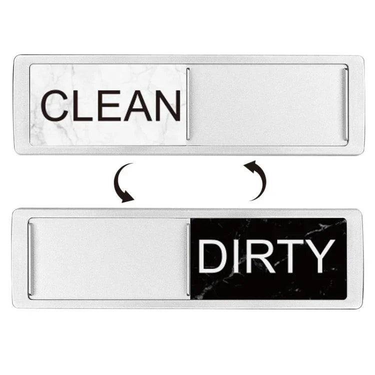 Dishwasher Magnet Clean Dirty Sign Double-Sided Refrigerator Magnet, Silver-Blue Gray, Black-Blue Gray, Silver-Black and White, Black-Black and White, Silver- Cat Claw), Turkish, Black Cat Claw, Black Love, Silver Love, Silver Gray White, Black Gray   ...