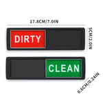 Dishwasher Magnet Clean Dirty Sign Double-Sided Refrigerator Magnet, Silver-Blue Gray, Black-Blue Gray, Silver-Black and White, Black-Black and White, Silver- Cat Claw), Turkish, Black Cat Claw, Black Love, Silver Love, Silver Gray White, Black Gray   ...
