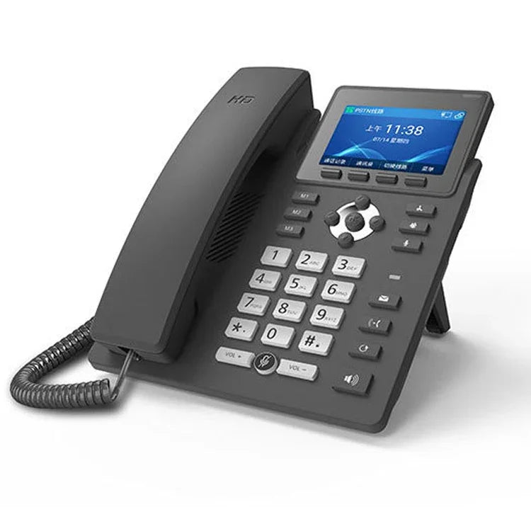 S135 PSTN+SIPデュアルモード録音スマートフォン 6方向VOIPネットワーク電話 IP電話、S135