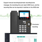 S135 PSTN+SIP Dual Mode Recording Smart Phone 6 Ways VOIP Network Phone IP Phone, S135