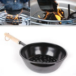 Outdoor Wood Burning Tool Portable Stove Charcoal Burner Pot, Charcoal Burner Pot