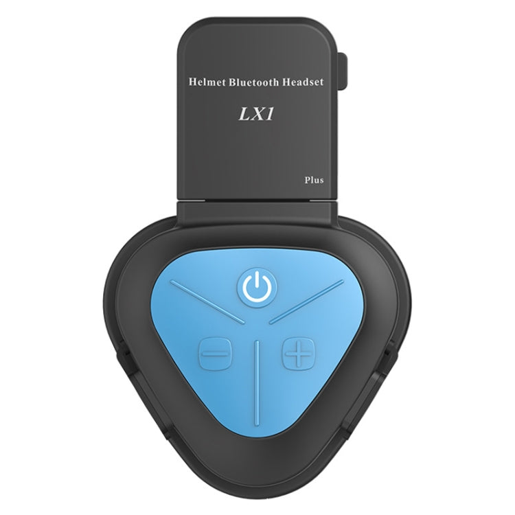 LX1 Motorcycle Half Helmet Waterproof Wireless 5.3 Bluetooth Headset, English