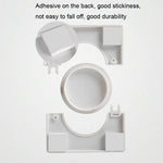 Square Air Conditioning Hole Decoration Cover Wall Hole Plug, Split 5cm White, Split 5cm Gold, Split 5cm Silver, 9cm White, 9cm Gold, 9cm Silver