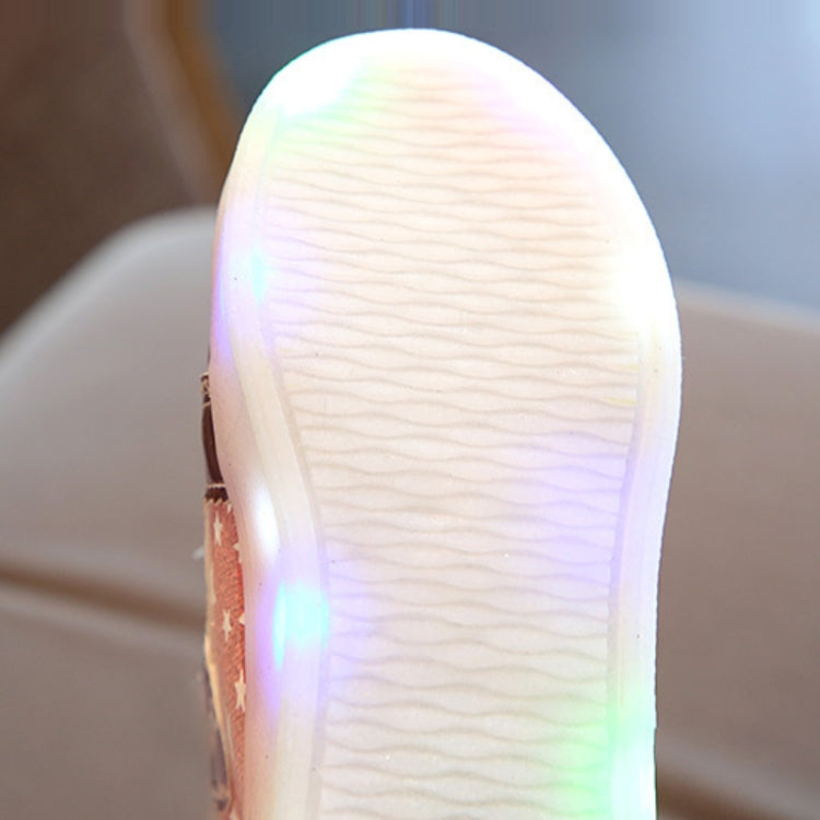 Breathable Flashing Light Luminous Casual Boys & Girls Shoes, 21, 22, 23, 24, 25, 26, 27, 29, 30, 28