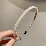Sweet Pearl Headband Retro Versatile Hair Accessories, 1A, 2B, 3C, 4, 5, 6, 7, 8, 9, 10, 11, 12, 13, 14, 15, 16, 17, 18, 19, 20