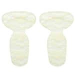 1pair 2 in 1 Half Size Forefoot Pad Anti-drop Sandal Heel Sticker