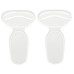 1pair 2 in 1 Half Size Forefoot Pad Anti-drop Sandal Heel Sticker