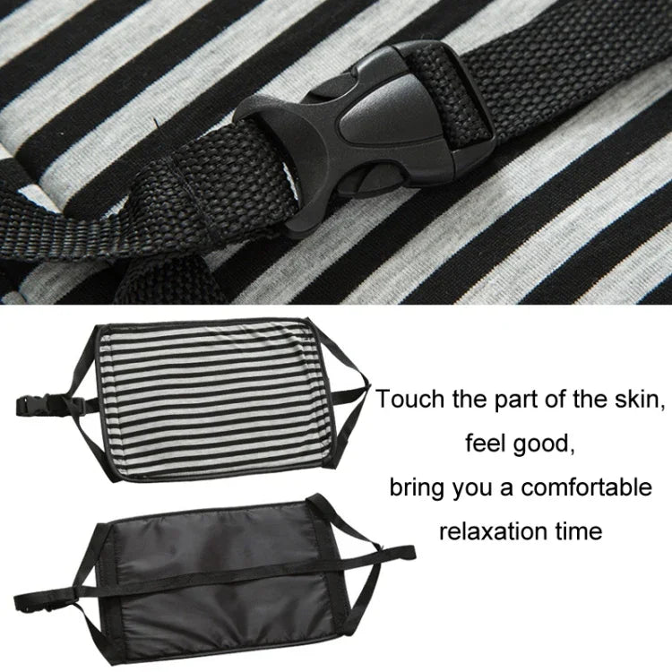 Travel Foot Rest Hammock Office Leisure Pedal, Black Split, Sky Blue Split, Blue Split, Rose Red Split, Black White Stripe All-in-one, Navy Blue All-in-one, Navy Blue Split
