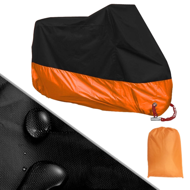 190T Motorcycle Rain Covers Dustproof Rain UV Resistant Dust Prevention Covers, M, L, XL, XXL, XXXL, XXXXL
