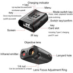 APEXEL 3-inch LCD HD Screen Photo Video Portable Binoculars Digital Infrared Night Vision Device, APL-NV009