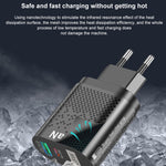 65W GaN Mobile Phone Charger PD Fast Charge Computer Adapter, Black EU Plug, Black UK Plug, Black US Plug, Black AU Plug, Black KR Plug, White EU Plug, White UK Plug, White US Plug, White AU Plug, White KR Plug