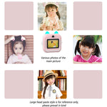 Children Instant Camera Mini Thermal HD Printer Video Photo Digital Camera, Standard  Blue, Standard Pink, 16G  Pink, 16G Blue, 32G  Pink, 32G Blue