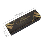 16pcs/set Carton Boxed Gold-Plated Stainless Steel Knife and Fork Set Western Cutlery, Stainless Steel Color, Gold, Rose Gold, Colorful, Black