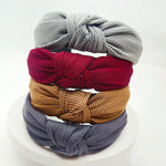 5cm Wide-brimmed Pressed Hair Solid Color Headband