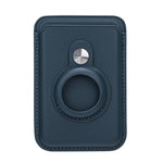 For AirTag 2nd Gen / AirTag 1st Gen Positioner Fiber Card Clip Anti-Theft Card Tracker Protection Cover, Magnetic