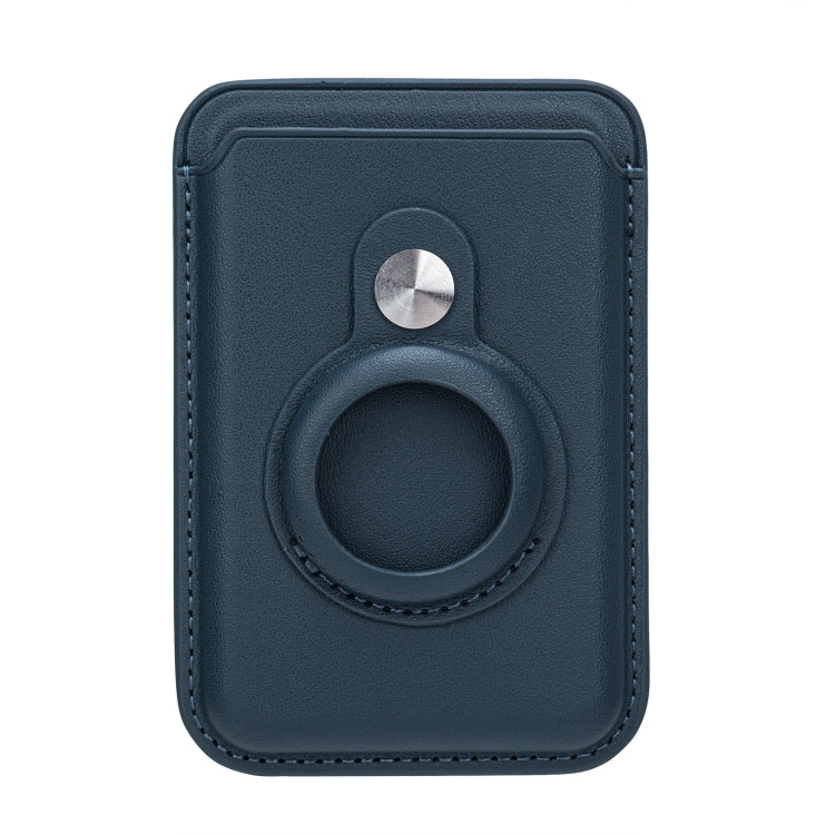 For AirTag 2nd Gen / AirTag 1st Gen Positioner Fiber Card Clip Anti-Theft Card Tracker Protection Cover, Magnetic