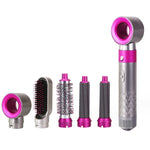 5 In 1 Hot Air Comb Automatic Curling Iron Curling & Straightening Hair Styling Comb Hair Dryer, EU Plug, UK Plug, US Plug