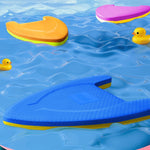 EVA Swimming Floating Board Children Swimming Practice Aids, Blue Yellow, Green Yellow, Orange Yellow