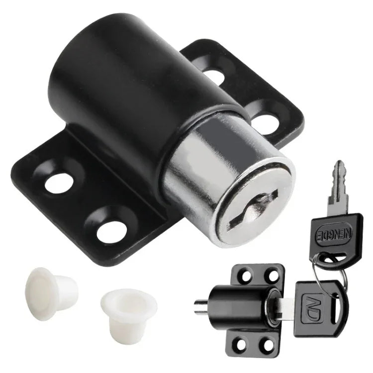 Door And Window Limit Lock Sliding Door Retainer Child Safety Lock, White No Screw, Silver No Screw, Black No Screw, White With Screw, Silver With Screw, Black With Screw