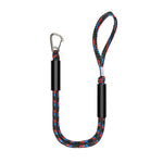 Pier Stainless Steel Clamp Boat Rope Accessories PWC Built-In Buffer Kayak Mooring Cable, Black, Black Blue Red, Blue White Black