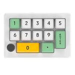 MKESPN 13 Keys RGB Multi-Function Macro Programming Mechanical Keypad Wired With Knob Keyboard