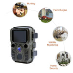 20MP 1080P Hunting Trail Camera With Night Vision Wildlife Scouting Photo, MiNi301