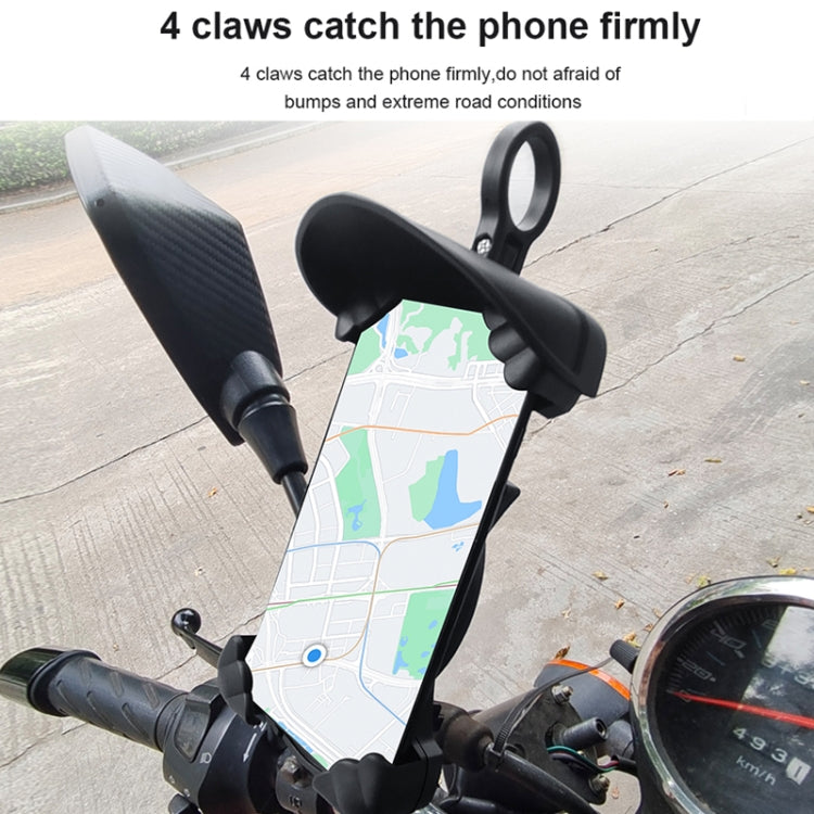 Motorcycle Sunshade Rainproof Mobile Phone Holder, Mirror Holder  No Charge, Handlebar Holder No Charge, Charging Handlebar Holder 5V-2A, Charging Handlebar Holder 5V-3.1A, Charging Handlebar Holder 18W (QC3.0), Charging Mirror Holder 5V-2A            ...