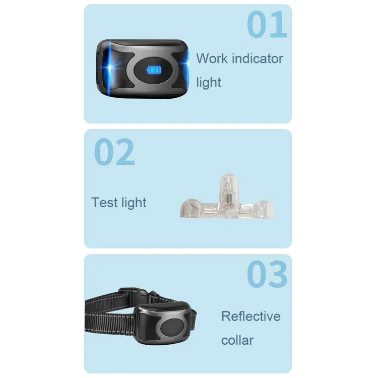 Intelligent Electronic Remote Control Dog Training Device Pet Training Shock Collar Bark Stopper, T700, Receiver