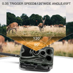 HC-801Pro 4K 4G Outdoor Hunting Camera App Remote Mobile Phone Control To View Photos And Video At Any Time, EU Plug, US Plug, AU Plug