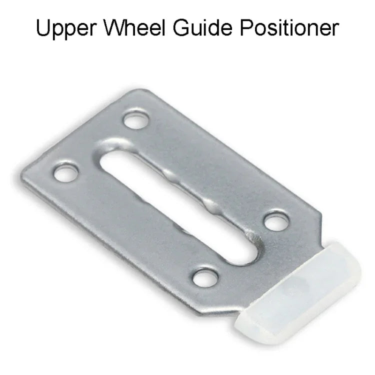 Closet Sliding Door Pulley Fittings Silent Sliding Door Accessories With 8 Screws, Pulley