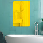 Round Corner Models Rectangle Acrylic Mirror Stereo Wall Stickers Home Decoration Soft Mirror, 4pcs 15cm x 10cm, 4pcs 20cm x 13cm, 4pcs 30cm x 20cm, 4pcs 42cm x 27cm