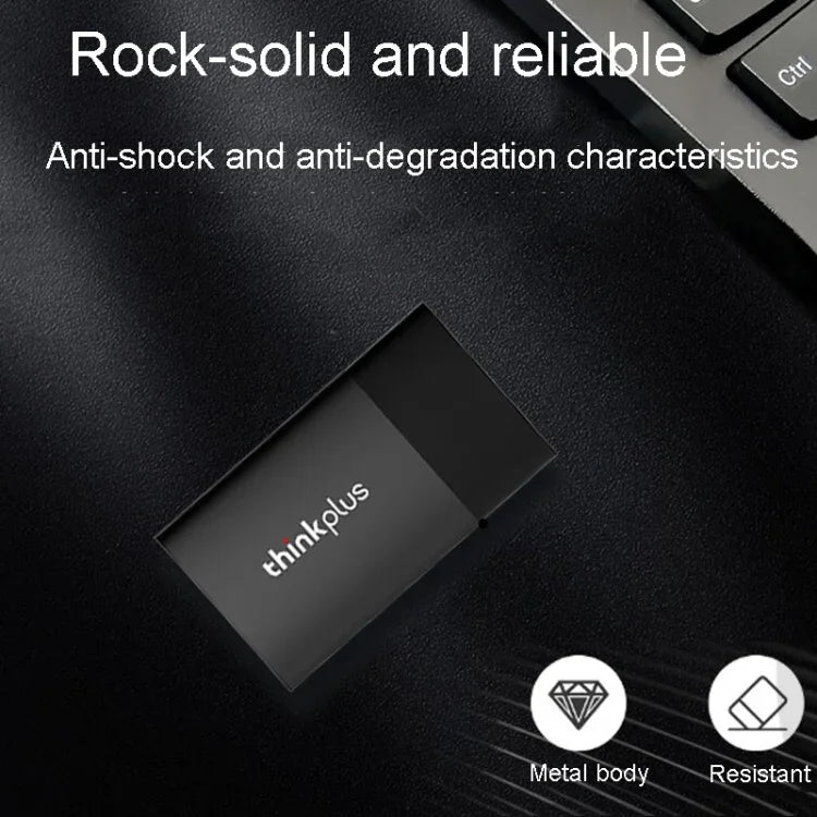 Lenovo Thinkplus US202 USB3.1 Compact And Portable Mobile Solid State Drive, 512G, 1T, 2T