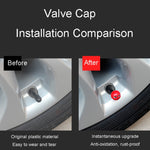 4pcs /Set Devil Ball Tire Valve Caps Automotive Universal Modification Valve Covers