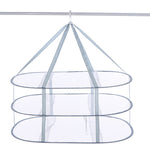 Foldable Drying Clothes Net Hanging Sweater Drying Rack, 51cm 1 Layer, 51cm 2 Layers, 61cm 1 Layer, 61cm 2 Layers, 61 x 76cm 1 Layer, 61 x 76cm 2 Layers, 61 x 76cm 3 Layers