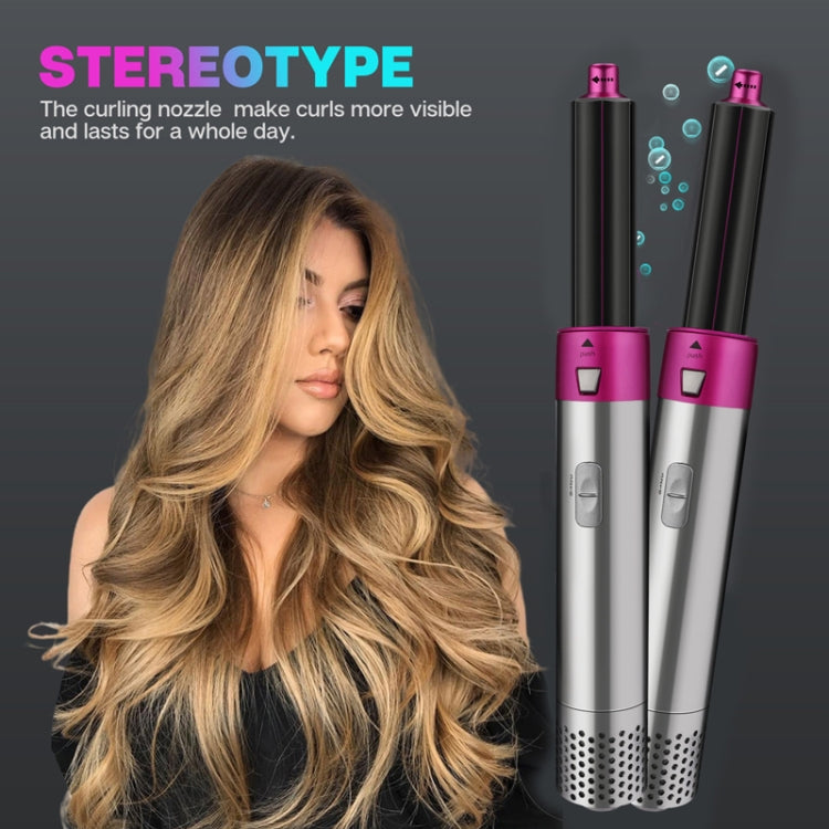 5 In 1 Hot Air Comb Automatic Curling Iron Square Model Hair Styling Comb Curling And Straightening, US Plug, EU Plug, UK Plug, AU Plug