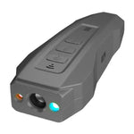 LED Flashing Light Handheld Ultrasonic Bark Arrester Frequency Conversion Dog Training Device, Black+Orange, Dark Gray, Gray+Orange