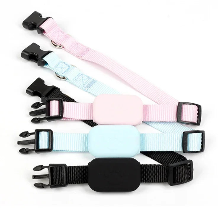Mfi Certified Smart Pet Locator Protective Cover Silicone Collar