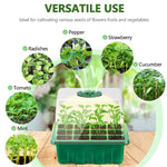 1pcs/set 12-hole Thickened Adjustable Breathable Cover Seedling Box, 1pcs/set 12-hole