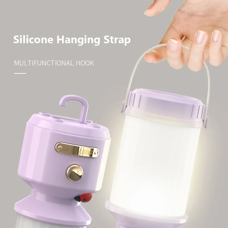 Tripolar Dimmable LED Bedside Night Light Camping Decorative Ambient Light