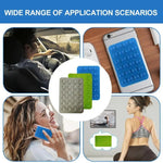 Mobile Phone Silicone 24 Square Shaped Suction Cup Mobile Phone Back Stickers