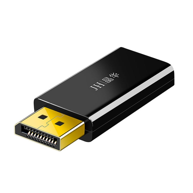 JINGHUA DP Male To HDMI Female Adapter Video Audio Connector, 1080P Universal Version, 4K Universal Version