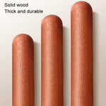 Home Wooden Rolling Pin Nonstick Red Sandalwood Rolling Stick, 25x3cm, 30x3cm, 40x3cm, 30x3.6cm, 40x3.6cm, 50x3.6cm
