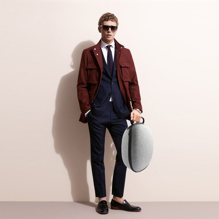 For Meta Quest 3 VR Storage Bag EVA Hard Shell Case Handbag, Grey