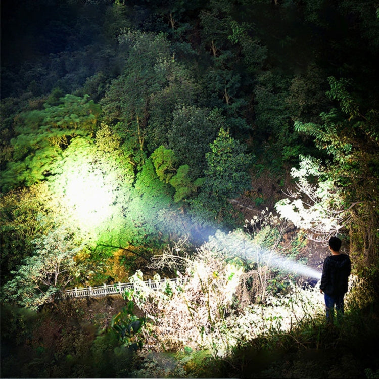 Strong Light Flashlight USB Rechargeable LED Super Bright Long-range Outdoor Lighting